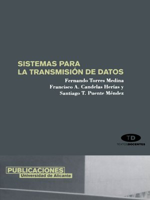 cover image of Sistemas para la transmisión de datos